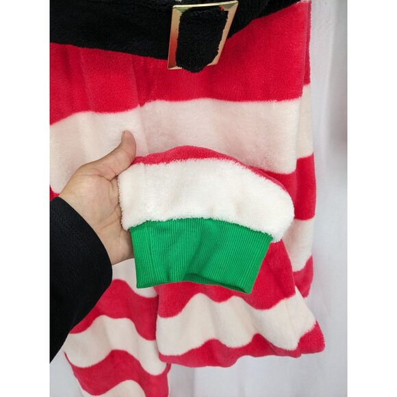 Hersheys Kisses Elf Christmas Jumpsuit Women Size M Holiday Festive Cozy Costume - Picture 6 of 16